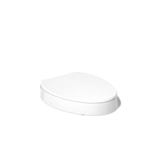 Load image into Gallery viewer, Contoured Seat with Grip-Tight Bumpers, Quick-Attach Hardware, No Slam Toilet Seat, White