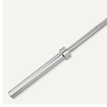 Load image into Gallery viewer, Amazon Basics 7ft Olympic Barbell Bar, 2" Diameter, Chrome Finish, 500-Pound Capacity