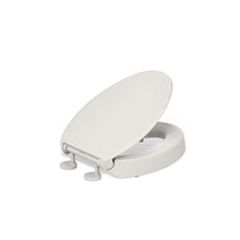 Load image into Gallery viewer, KOHLER 25875-47 Hyten® Elevated Quiet-Close™ elongated toilet seat, Almond