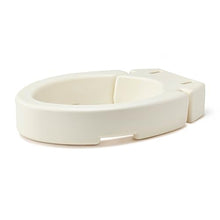 Load image into Gallery viewer, Medline Elongated Hinged Toilet Seat Riser, 3.5 inch, 400 lb Weight Capacity, White - Ideal Mobility Aid for Elderly, Disabled, and Medical Patients, Enhances Bathroom Safety