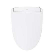 Load image into Gallery viewer, TOTO WASHLET S5 Electronic Bidet Toilet Seat with Instantaneous Water Heating, PREMIST and EWATER+ Wand Cleaning, Elongated, Cotton White - SW3446#01