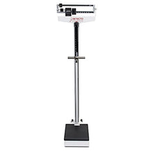 Load image into Gallery viewer, Detecto 448 Balance Beam Doctor/Physician Scale w/ Height Rod, Wheels & Hand Post, 400 lbs, Made in the USA