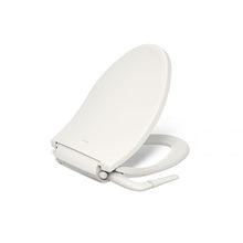 Load image into Gallery viewer, Kohler PureWash M250 Manual Elongated Bidet Toilet Seat, Biscuit, Quiet-Close Lid Prevents Slamming, Cool Water, Easy Installation with Quick-Release Hinges, Adjustable Spray Position & Pressure