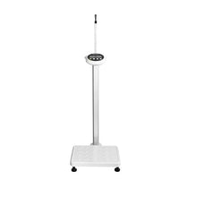 Load image into Gallery viewer, Helsevesen Digital Scale with Height Measurement Rod, Medical Body Weight Scale,Economy Physician Scale,Weight Capacity 440 lbs / 27.6”-78”
