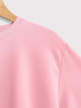 Load image into Gallery viewer, Sorry I'm Late I Saw A Dog Sweatshirt Women Funny Dog Lover Shirt Casual Crew Neck Long Sleeve Pullovers Lightweight Pink