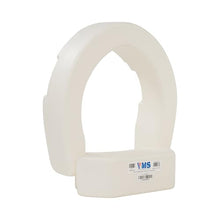 Load image into Gallery viewer, VMS Deluxe Bolt-On Hinged Raised Toilet Seat - Available in Elongated & Standard Styles, 300 lbs Weight Capacity (Standard)