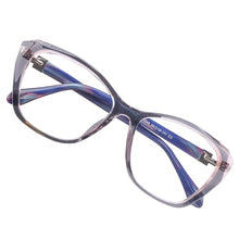 Load image into Gallery viewer, DOERAYM Blue Light Glasses for Woman with Square Decoration,Reading Glasses for office & computer games