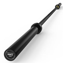 Load image into Gallery viewer, 7FT Olympic Barbell 45 lb Barbell 2 INCH 1000lbs Capacity Olympic Bar with Moderate Knurling -Black