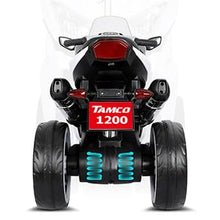 Load image into Gallery viewer, Boys Girls Electric Toy Motorcycle - Rechargeable Battery, Light-up Wheels, Great Gift for Kids (Red + Plastic + 50-99 lbs)