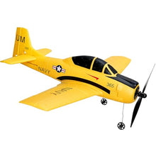 Load image into Gallery viewer, RC Plane, 2.4GHZ 4 Channel RC Airplane with 6-Axis Gyro Stabilizer&2 Batteries, Ready to Fly T28 Trainer Aircraft Plane Toy, RC Glider
