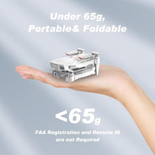 Load image into Gallery viewer, Mini Drone for Kids,Drones with Camera for Adults,Kids Drone with Gesture Control, One Key Start/Land, 3D Flips, Waypoints Fly, Headless Mode, 1080P HD FPV Foldable RC Quadcopter Toys Gifts for Boys
