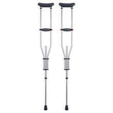 Load image into Gallery viewer, VEVOR Underarm Crutches, 13-Level Height Adjustable Underarm Walking Crutches, 1 Pair 300LBS