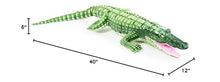 Load image into Gallery viewer, Alligator Plush, Realistic Large Crocodile Stuffed Animal Toys,39.3 inches,Green