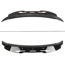 Load image into Gallery viewer, STSEV01 Rear Wickerbill Spoiler Wing Fit for Dodge Charger SE/SXT/SRT/GT/RT/Daytona/Scat Pack 2011-2023, Glossy Black Hellcat Style Spoiler + Smoked Wicker Bill Exterior Accessories