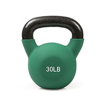 Load image into Gallery viewer, RitFit Neoprene Coated Kettlebell Weight Set, Solid Cast Iron, 5-15 LB (5+10+15 LB)
