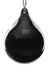 Load image into Gallery viewer, Aqua Training 190 lb. Punching Bag, 21" Water Filled Teardrop Shape for Boxers of All Skill Levels, Vinyl Construction, Ceiling Mount or Stand Compatible, UV Resistant, Black Eye – 2020136387