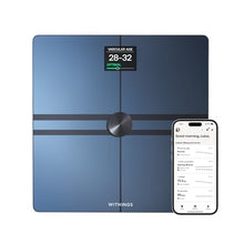 Load image into Gallery viewer, WITHINGS Body Comp - Scale for Body Weight and Complete Body Analysis, Wi-Fi & Bluetooth, Baby Digital Scale, Accurate Visceral Fat, Heart Health, Scales Compatible with Apple
