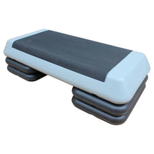 Load image into Gallery viewer, Adjustable Step Platform 30" × 14" Workout Aerobic Stepper Platform for Home /Gym(Grey)