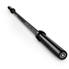 Load image into Gallery viewer, LIONSCOOL 7ft Olympic Barbell (Black E-coating, 1500LBS, No Center Knurl)