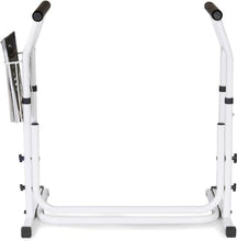 Load image into Gallery viewer, FSA/HSA Eligible, Vaunn Medical Bathroom Patented Height Adjustable Height Toilet Rail Grab Bar and Commode Safety Frame Handle