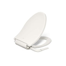 Load image into Gallery viewer, Kohler PureWash M250 Manual Elongated Bidet Toilet Seat, Biscuit, Quiet-Close Lid Prevents Slamming, Cool Water, Easy Installation with Quick-Release Hinges, Adjustable Spray Position & Pressure