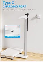 Load image into Gallery viewer, Helsevesen Digital Scale with Height Measurement Rod, Medical Body Weight Scale,Economy Physician Scale,Weight Capacity 440 lbs / 27.6”-78”