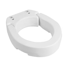 Load image into Gallery viewer, VEVOR Raised Toilet Seat, 300 lbs Load Capacity, 3.5-Inch Lift Height, Commode Elevated Toilet Seat Riser with Enlarged Opening for Seniors, Elderly, Handicap, Disabled, and Adults, Fits Round Bowl