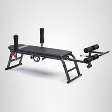 Load image into Gallery viewer, Sunny Health & Fitness No-Hang Traction & Stretch Decompression Table for Back Pain Relief, Adjustable Stretch Bench, 400 LB Capacity