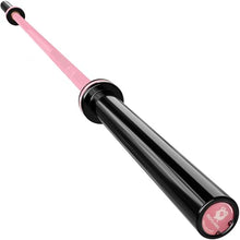 Load image into Gallery viewer, RICHUANG 7ft Olympic Barbell Weight Bar for Weightlifting -500LBS-Pink