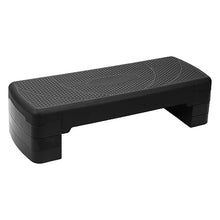 Load image into Gallery viewer, BalanceFrom Aerobic Step Platform Trainer with Adjustable 3-Level Risers, 400 Pound Weight Capacity – Non-Slip Exercise Stepper for Cardio, Strength, and Fitness Workouts at Home or Gym