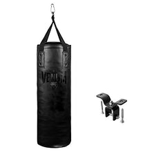 Load image into Gallery viewer, Venum Origins Punching Bag (Ceiling Mount Included) - Black/Black, 70 lbs