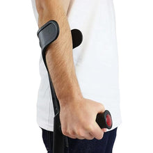 Load image into Gallery viewer, PEPE Mobility Forearm Crutches for Adults (x2 Units) Open Cuff, Adjustable Height, Aluminium, Made in Europe