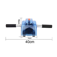 Load image into Gallery viewer, Ab Roller for Abs Workout Abdominal Exercise Rollers, Abdominal Roller 4 Wheels Muscle Exerciser
