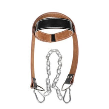 Load image into Gallery viewer, Toddmomy Neck Harness for Strength Training - Head and Neck Trainer with Padded Support for Weight Lifting and Combat Sports Adjustable Builder for Posture and Muscle Strengthening