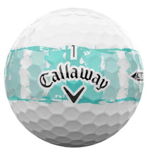 Load image into Gallery viewer, Callaway Golf Supersoft Golf Balls (Distressed Teal Stripe, One Dozen)