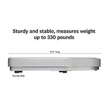 Load image into Gallery viewer, Thinner by Conair Bathroom Scale for Body Weight, Extra-Large Analog Scale Measures Weight Up to 330 Lbs. in Silver