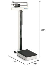 Load image into Gallery viewer, Brecknell HS-200M Mechanical Height and Weight Physician Scale, Up to 440lb. Capacity
