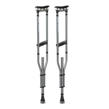 Load image into Gallery viewer, Air-Crutch Lightweight Walking Crutch, Adult Crutches for Walking with Comfortable Underarm Pads