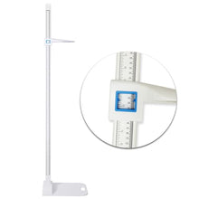 Load image into Gallery viewer, JJFFTAO Aluminum Alloy Height Measurement 5-Section Portable Height Measure 8-82 inch/20-210 cm/Unit with cm & inch for Offices, Gyms, School and Physical examinations