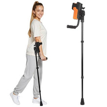 Load image into Gallery viewer, Carehofu 3-Angle Adjustable Forearm Crutches for Adults - Disabled (Single Unit)