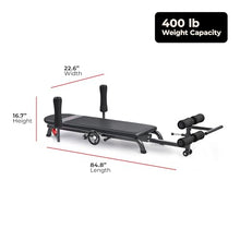 Load image into Gallery viewer, Sunny Health & Fitness No-Hang Inversion Decompression Table for Back Pain Relief, Adjustable Stretch Table, 400 LB Capacity