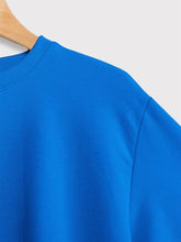 Load image into Gallery viewer, Sorry I'm Late I Saw A Dog Sweatshirt Women Funny Dog Lover Shirt Casual Crew Neck Long Sleeve Pullovers Lightweight Lake Blue