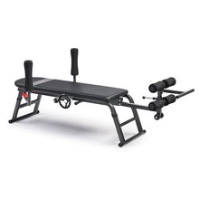 Load image into Gallery viewer, Sunny Health & Fitness No-Hang Traction & Stretch Decompression Table for Back Pain Relief, Adjustable Stretch Bench, 400 LB Capacity