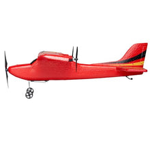 Load image into Gallery viewer, RC Airplane, 2.4GHz 2 Channel Remote Control Aircraft with 6-Axis Gyro Stabilizer, Ready to Fly Aircraft Toy, Red