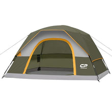 Load image into Gallery viewer, CAMPROS CP Tents for Camping 2/4/6 Person, Waterproof Windproof Dome Tent