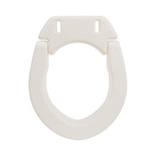Load image into Gallery viewer, VMS Deluxe Bolt-On Hinged Raised Toilet Seat - Available in Elongated & Standard Styles, 300 lbs Weight Capacity (Standard)