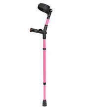 Load image into Gallery viewer, Walk Easy Adult Forearm Crutches Anatomic Grip Model 495 (Pair) (Model 495 Orange)