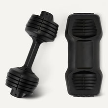 Load image into Gallery viewer, Amazon Basics Adjustable Dumbbell with 5 Weight Options, 25 lb, Single Dumbbell, Black