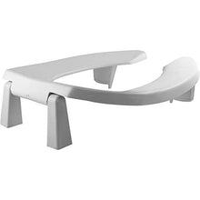 Load image into Gallery viewer, BEMIS 3L2155T 000 Medic-Aid 3" Lift Raised Open Front Plastic Toilet Seat, ELONGATED, Long Lasting Solid Plastic, White