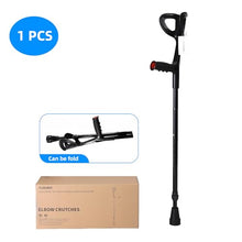 Load image into Gallery viewer, Forearm Crutch for Adults, Aluminum, 10-Level Adjustable Height, 1Pcs, FUSHIDE